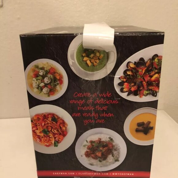 Chefman Slow Cooker, 1.5 Quart, Dishwasher Safe, Stoneware 2+ People, Clean NEW - Picture 2 of 6